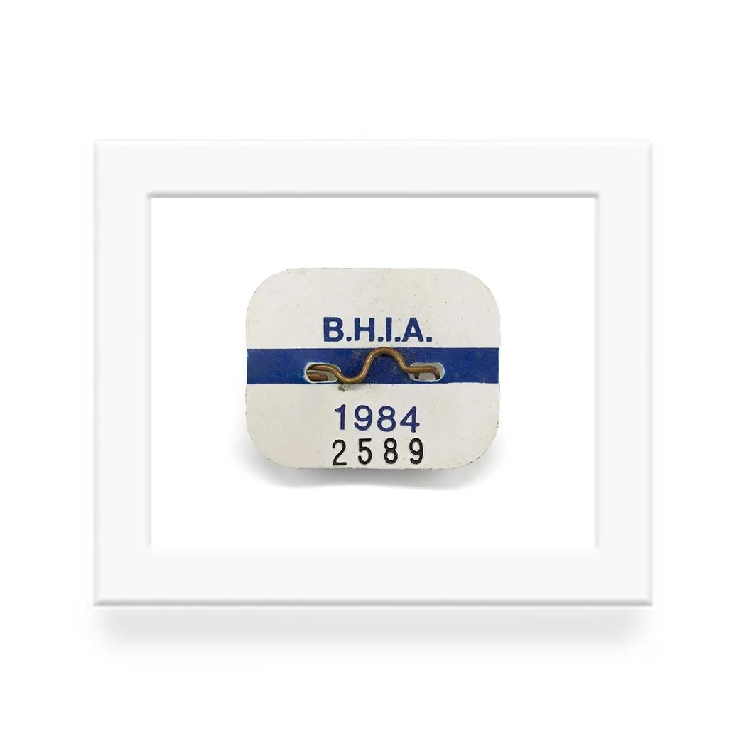 NJ Beach Badge Prints by CRC — c r c